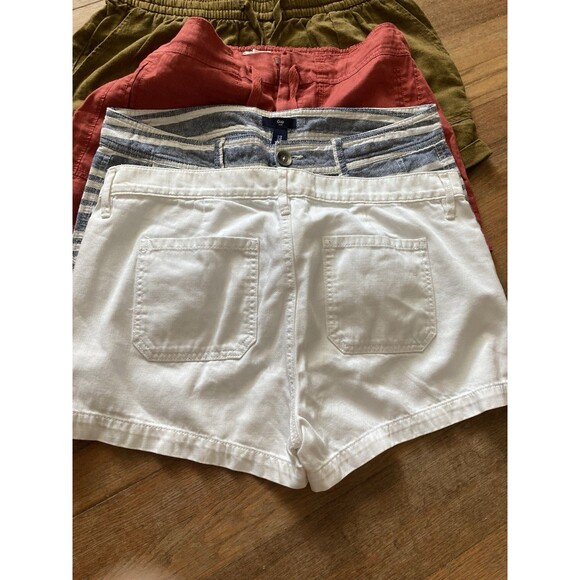Bundle of 5 Shorts Gap LOFT Old Navy 10 Medium Linen Cotton - Picture 6 of 15